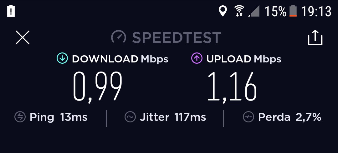 jp_90skid's tweet image. Internet lixo da @NEToficial entrega menos de 5% da velocidade do plano contratado. #net #netvirtua #bandalarga