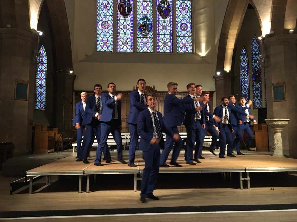 The boys in blue are back on our stage with a performance so energetic that the stage is literally shaking... <a href="/ootboxford/">Out of the Blue</a> #vfukfringe