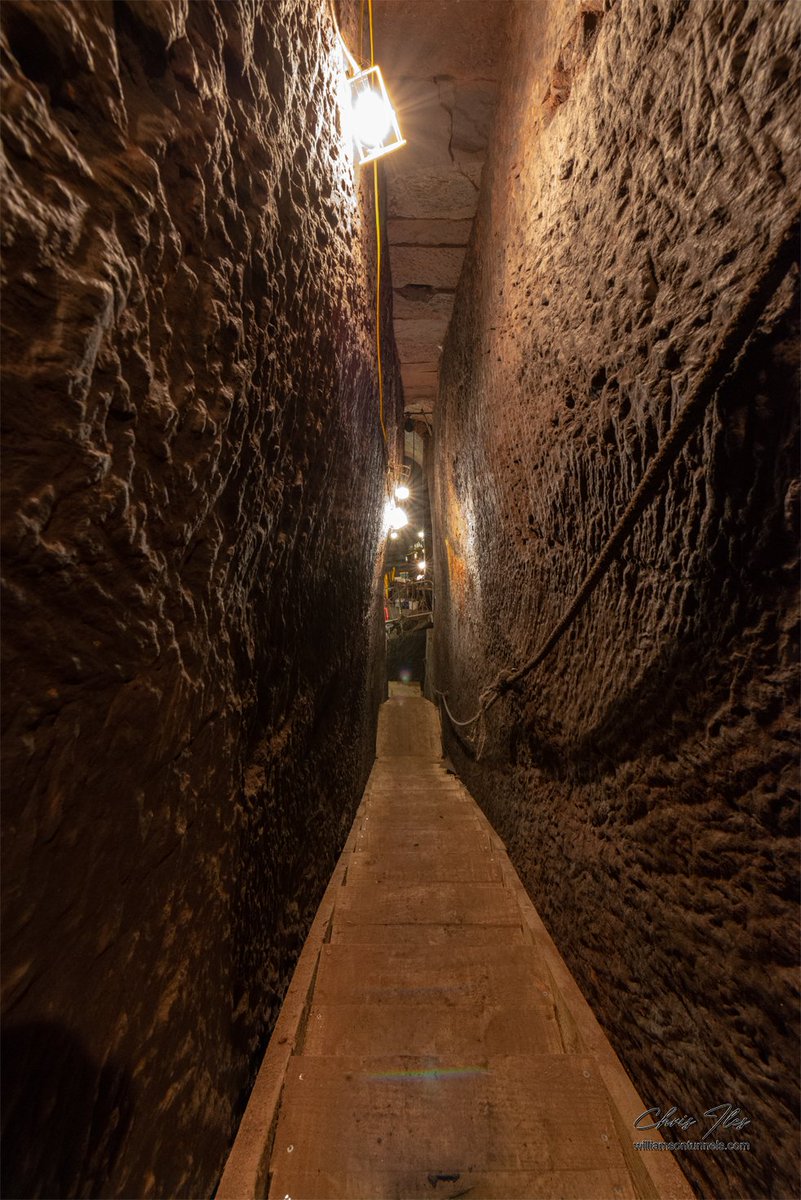 FoWT's tweet photo. ... This week also saw the completion of the staircase from the #SandstoneArch through the #Gash and down into the #BanquetingHall. The staircase was designed and built by #Volunteers Ted & John and has transformed the access down this steep sloping bedrock passage. https://t.co/shAFjn7tCi