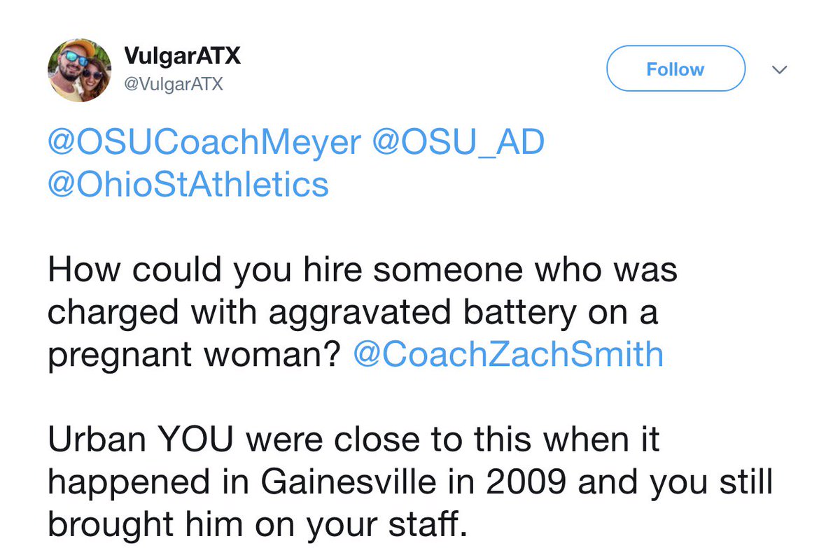 11W's tweet image. Brett McMurphy broke the details of Zach Smith's past on July 23. However, three days prior, smoke spilled out of Texas.

What does this mean? Who knows, but it's interesting, that's for sure.