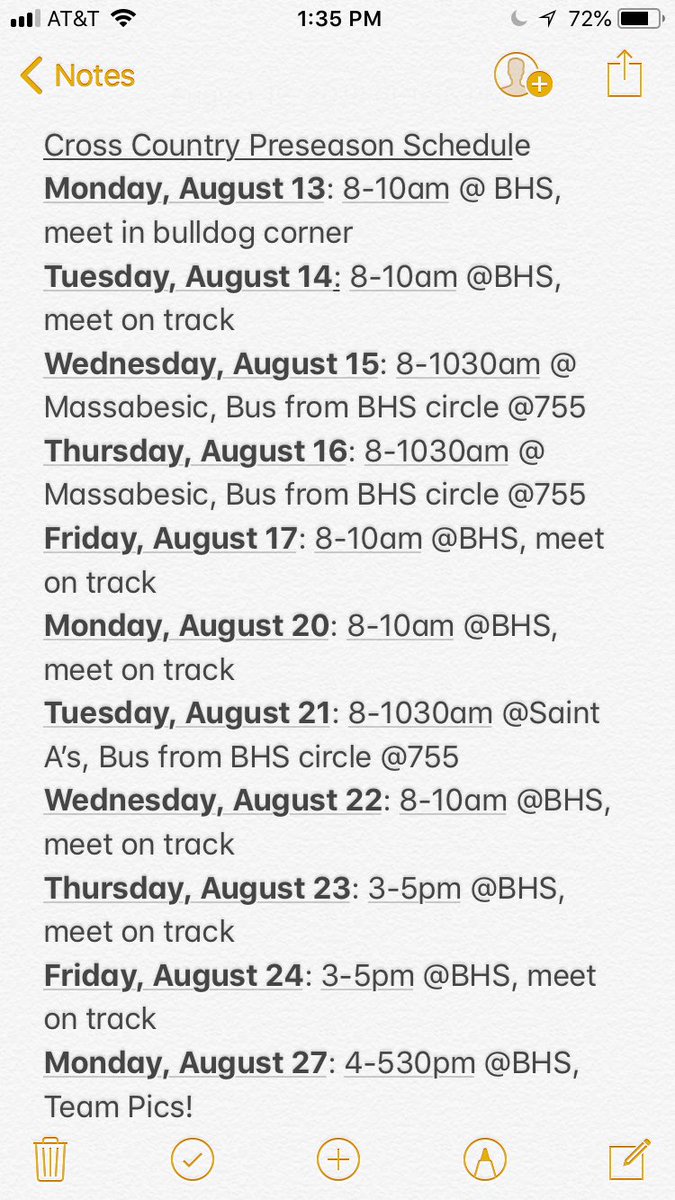 Preseason starts tomorrow!! Can’t wait💞🏃🏼‍♀️