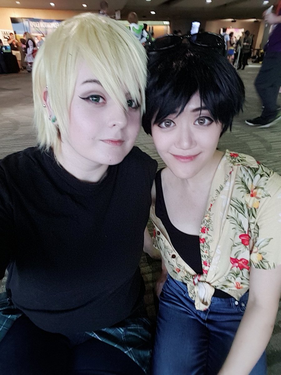 kawaiiswagbaby's tweet photo. I honestly am dying at how beautiful @kamicchis is🍌🐟 #animethon2018 https://t.co/QOspgOzmIY