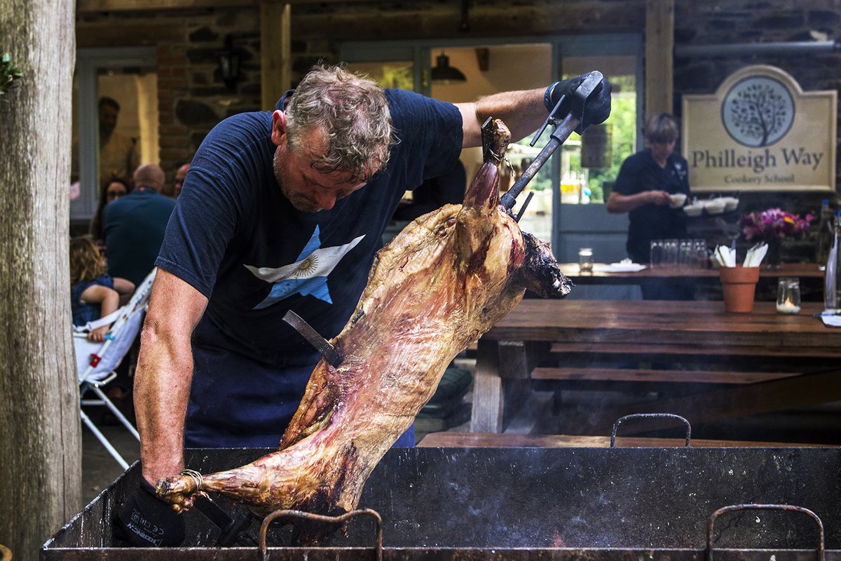 Sat 8th Sept is your last chance to join us on our fantastic Argentinian Asado course run by David Deadman of <a href="/SizzleGrills/">Sizzle Grills</a> Asador David will take you on an  grilling odyssey where lighting fires &amp; grilling meat are a way of life ow.ly/PwfI30lkUFe <a href="/KernowEats/">Kernow Eats</a> <a href="/BBCCornwall/">BBC Cornwall</a>