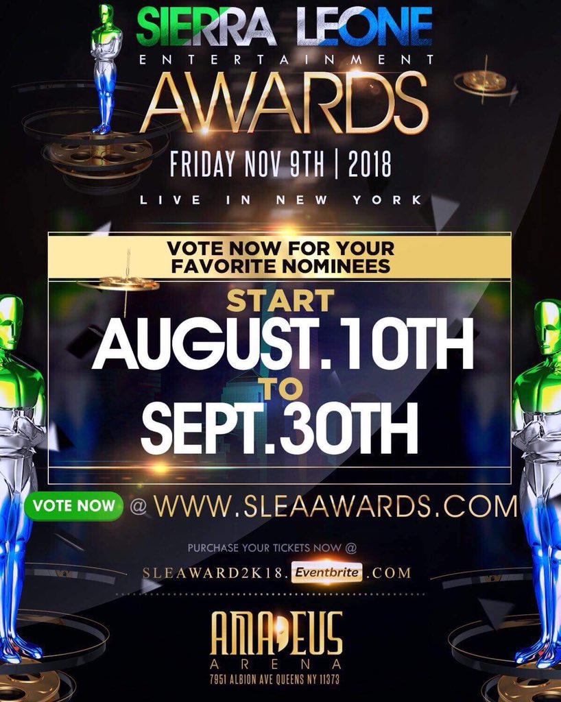 MarinaTerry16's tweet photo. I have been nominated as Best TV Personality by the SLEA.I therefore, ask all to support me by voting.
https://t.co/QqiJtWzA6c… https://t.co/N4gt4bAFzv