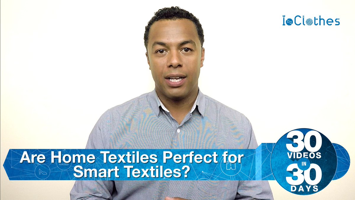 30 in 30: Are Home Textiles Perfect for Smart Textiles? (Day 20)
What does this opportunity really look like? What are some of the challenges? Is this really a great place to grow the market?
JOIN THE CONVERSATION:

ioclothes.com/forums/are-hom…

#Wearables #Wearabletech #etextiles