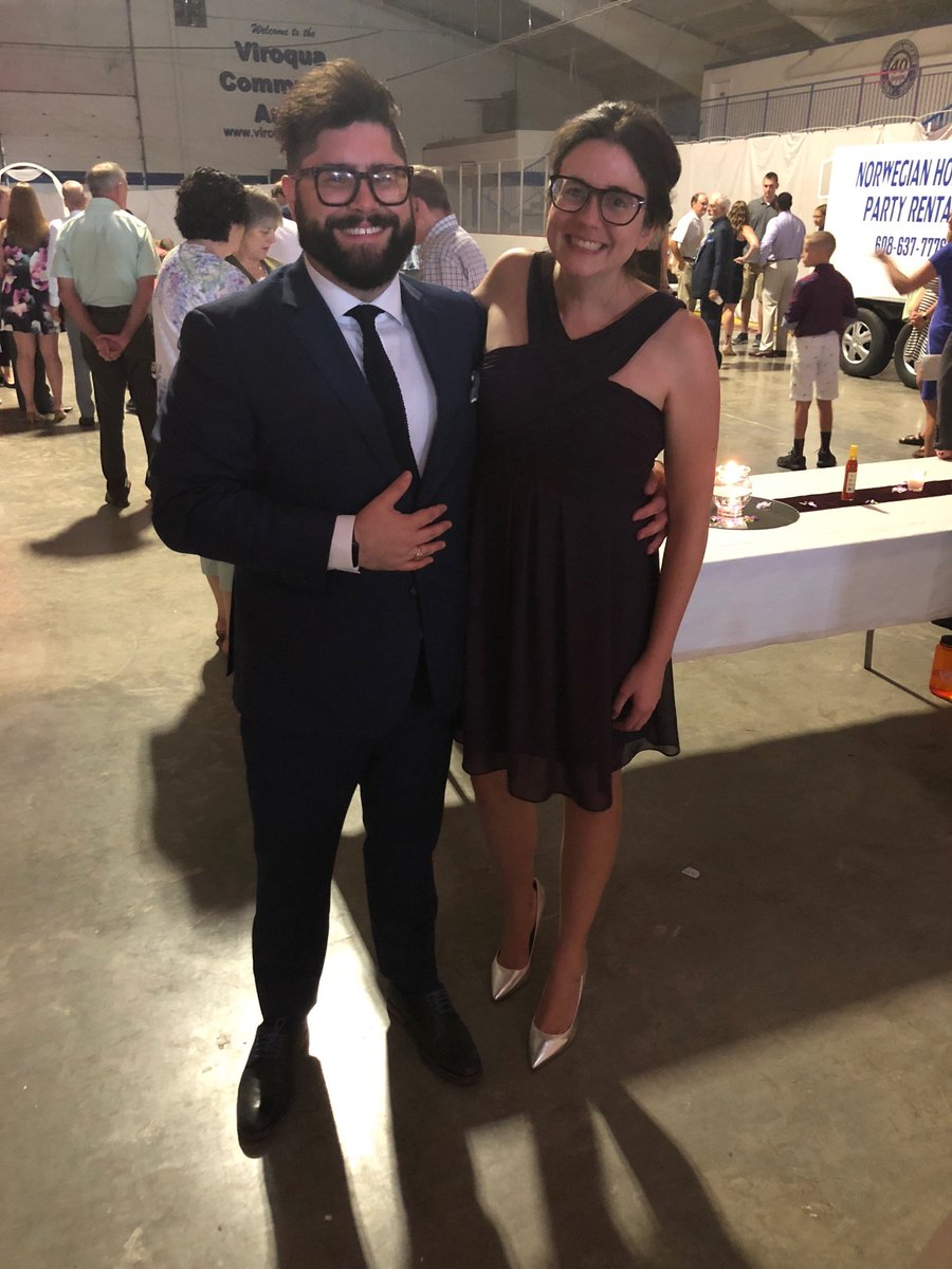 mcwm's tweet photo. There was no cell at the converted ice hockey rink where the wedding was, but here's some photos of @kerrymflynn and me
πππ https://t.co/RJiwhbDIPj