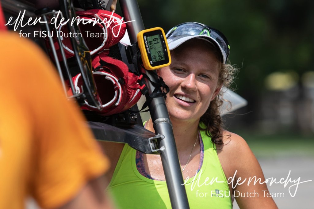 Drie medailles bij FISU-WK nlroei.nl/drie-medailles…