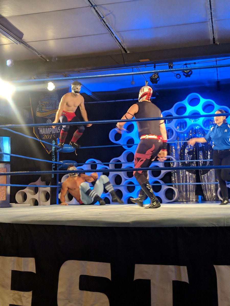 ryukeiro's tweet photo. #CREX2018 @CHIKARApro @BoomerHatfield https://t.co/SAxWOqZsM6