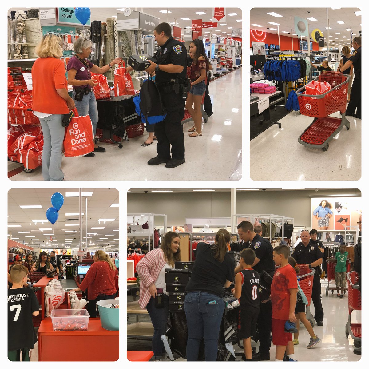 Shop with a cop was a huge success! Thank you <a href="/rrobertson984/">Rachel Robertson</a> and the Montville police department for organizing such an amazing event! #0984Medina #WorkSomewhereYouLove #bestteaminretail