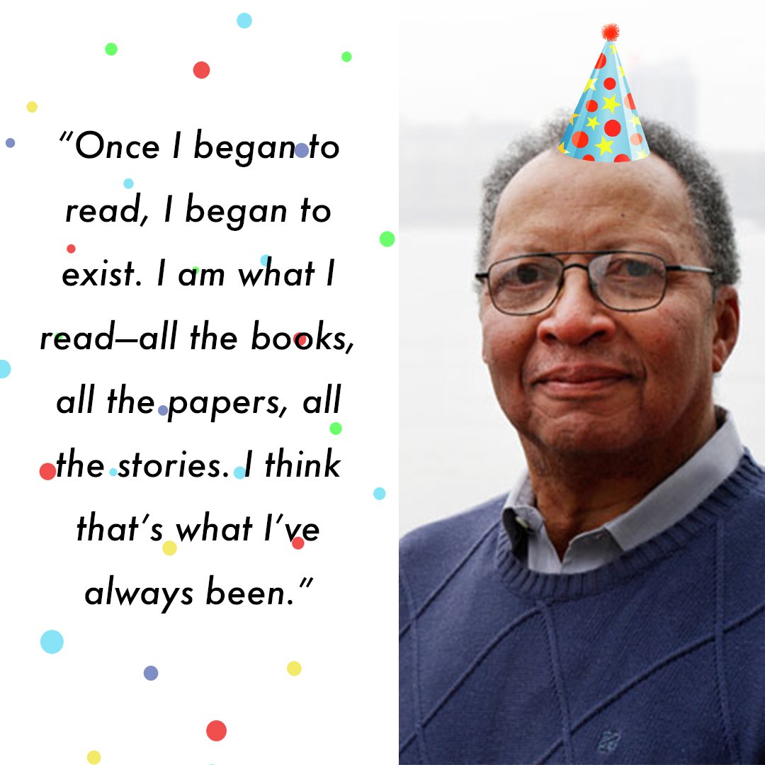 Happy birthday Walter Dean Myers! 