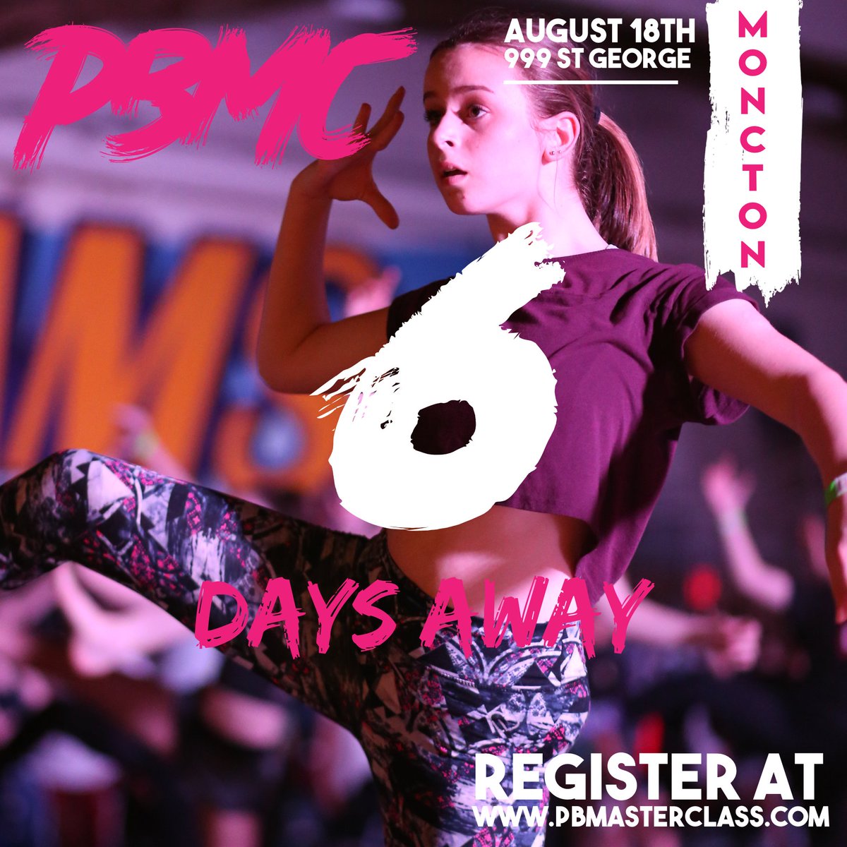 PBMasterclass's tweet photo. 6 DAYS LEFT! TORONTO! Don't miss out on this epic day of dance! https://t.co/pSceIg9tLc https://t.co/oZHuiyHeMC