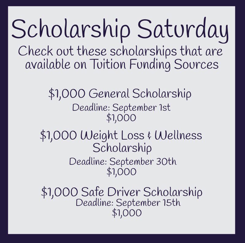 SALHONORS's tweet photo. Need #scholarships? Check out Tuition Funding Sources! It’s one of the great tools sponsored by our partners at @WellsFargo #scholarshipsunday https://t.co/PAo2C0BF96