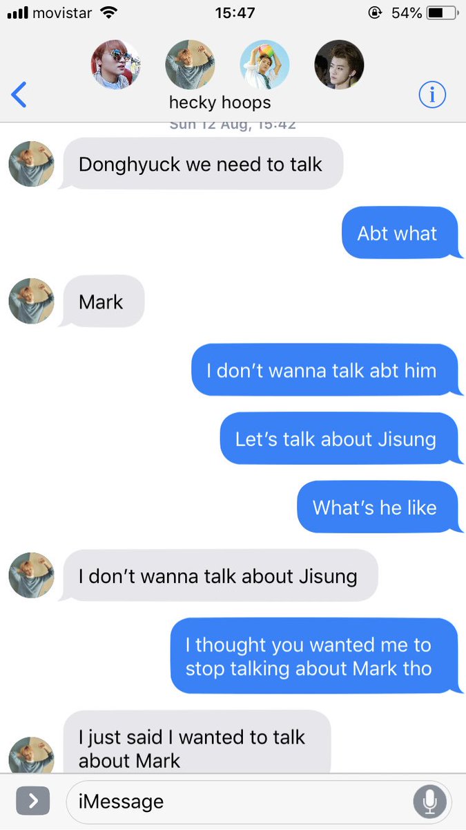 aleinjun's tweet image. fight - pt1 - hyuck attempts to be nice but alas