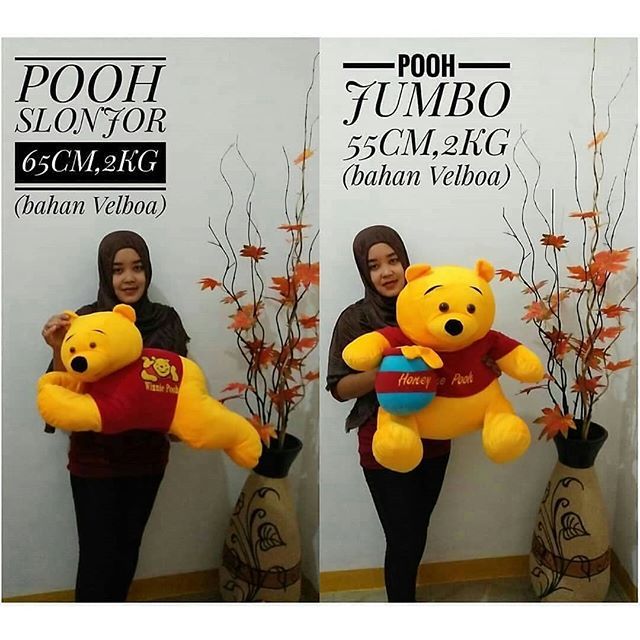 bonekabearpanda's tweet image. Boneka Pooh gentong madu jumbo harga rp138.000
Boneka Pooh slonjor harga 102 rb
Ukir nama 35 rb
Order chat aja:
WA: 081327172699 
WA: 085642016496
BBM:5D498C6A 
LINE: bonekakartun 
#bonekapooh #bonekamurah #boneka #bonekalucu #bonekawisuda #bonekabear #bonekajumbo #bonekauni…