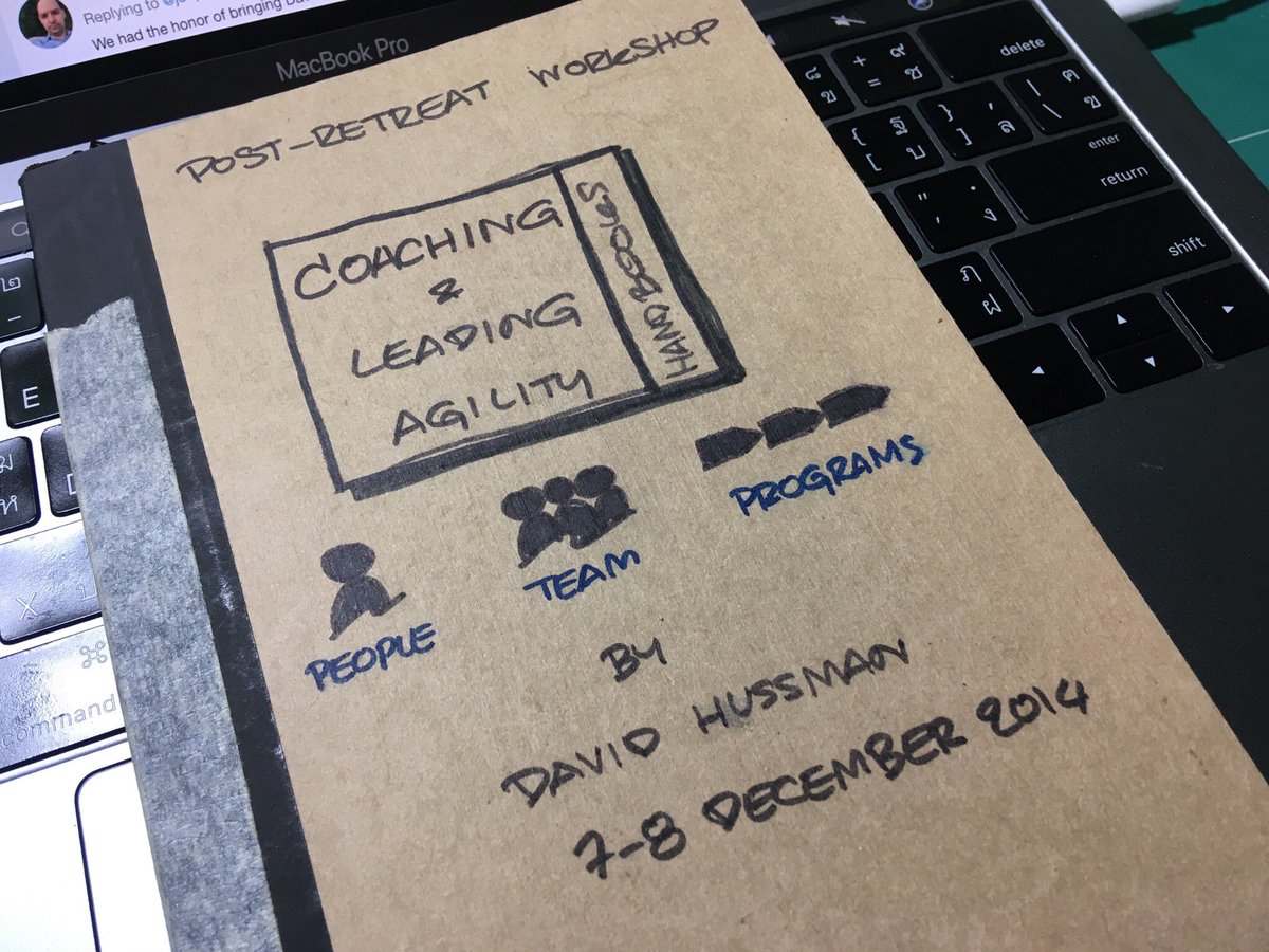 zyracuze's tweet photo. 4 years ago, I opened the new door of coaching and leading agility with @davidhussman in post-retreat workshop, Thailand. Big thanks for your sharing experience. I’m still using it. https://t.co/tYN5VzxVw3
