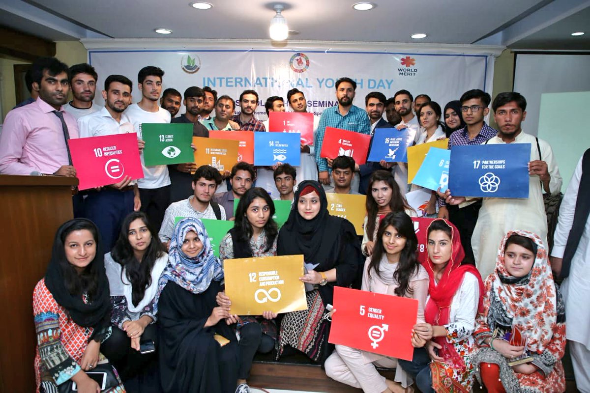 <a href="/ImranKhanPTI/">Imran Khan</a> will lead the localization and implementation of <a href="/GlobalGoals17/">@UN SDGs</a> to the highest level with the partnership of Youth, Youth are not the the future they are present, they are right now. Says <a href="/sayedzbukhari/">Sayed Z Bukhari</a> at #InternationalYouthDay #Pakistan #Youth2030 <a href="/UNDP_Pakistan/">UNDP Pakistan</a>