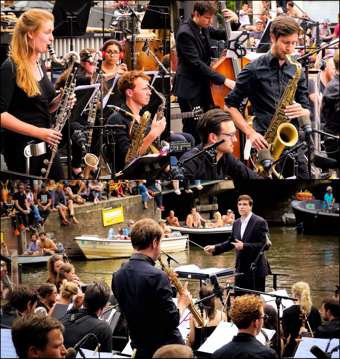 servaas88's tweet photo. #jongmetropole houdt swingend concert op #grachtenfestival https://t.co/Y9DDKtvns8