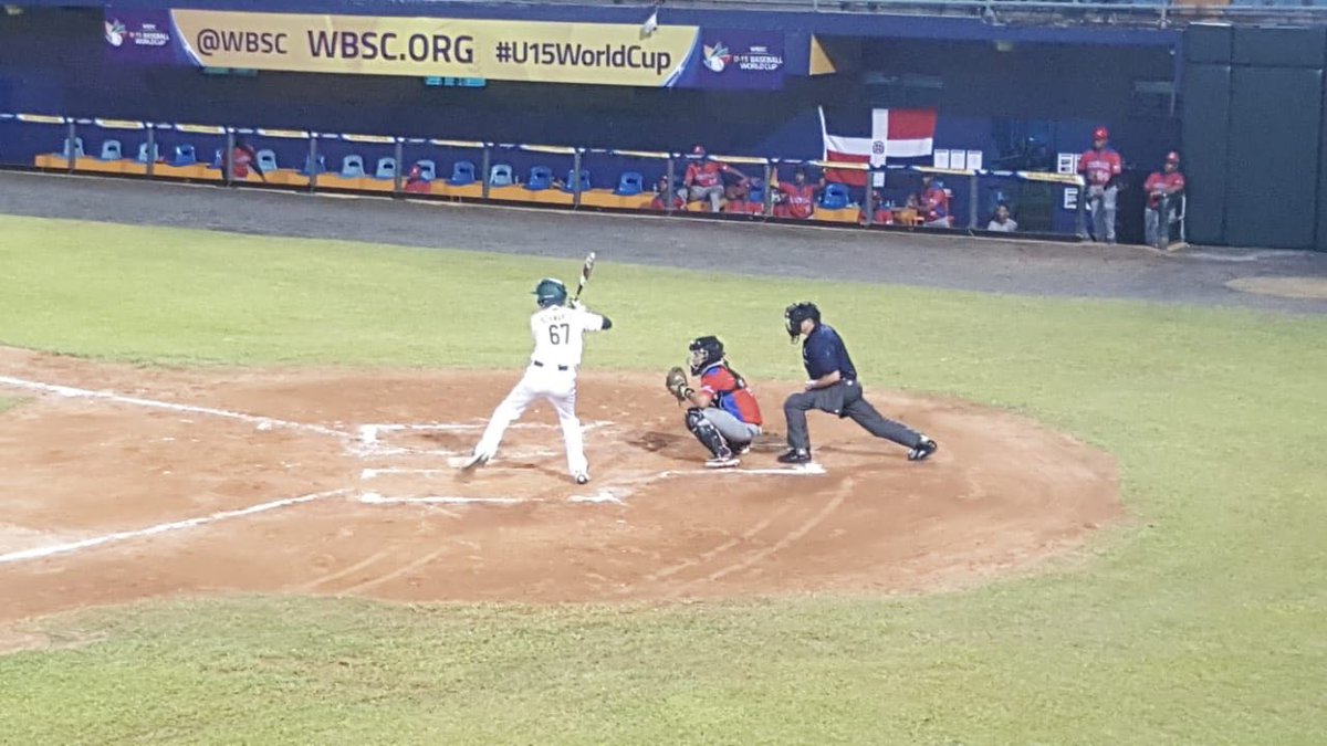 KingEdVIISchool's tweet photo. #RedBaseball @KingEdVIISchool
Kyle Schwartz in #SA🇿🇦colours representing Country & School in the U15 Baseball World Cup currently on in Panama until 19 Aug
#Strenue enjoy the world stage young man! https://t.co/1FlU20HYxP