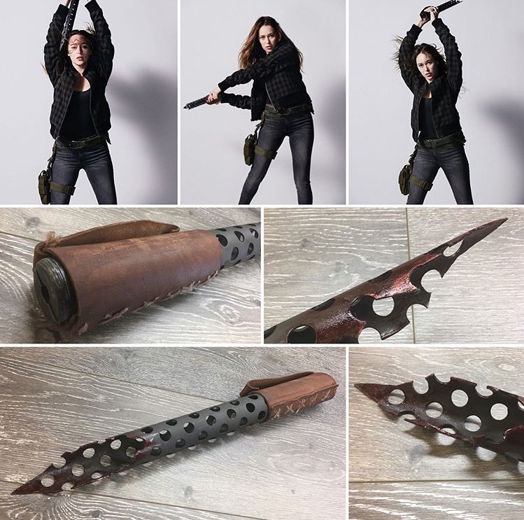 theDebnamNews's tweet photo. 💀 ‘The wait is over! Tonight is the #Season4B premier of @feartwd on AMC. AliciaClark has modified one of our #browningfirearms #m1919a4 #barrelshroud into a great  #ZombieKiller - xtreme_props on IG. 🖤 https://t.co/sIBPJbgYE5