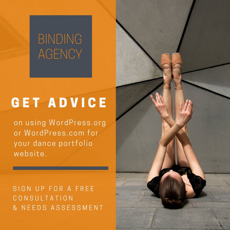 BindingAgency's tweet photo. Need a #dance portfolio #website and not sure where to start? Book a one-on-one consultation with us (free through December) to understand your WordPress-powered options. https://t.co/GEaO3cr2uJ https://t.co/PZgq7GCjMu