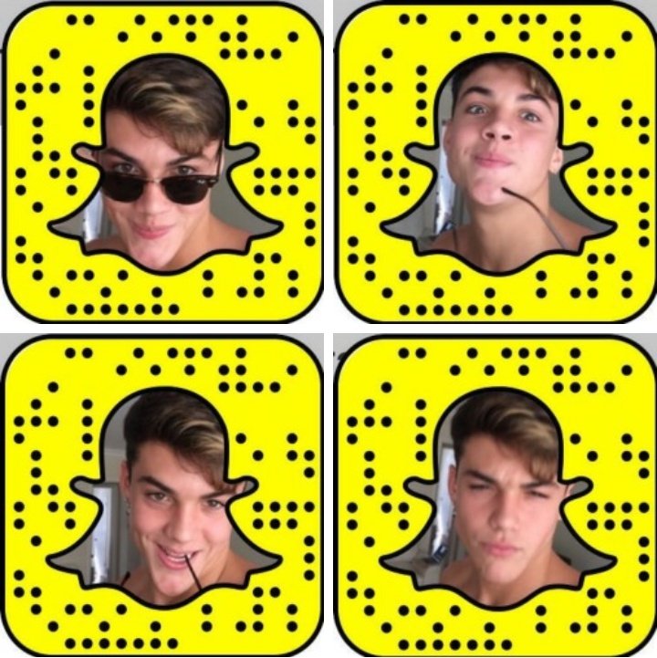 RTRNTOSNDR's tweet photo. graysons snapcode selfie will forever be iconic https://t.co/yb2fNWZAvL