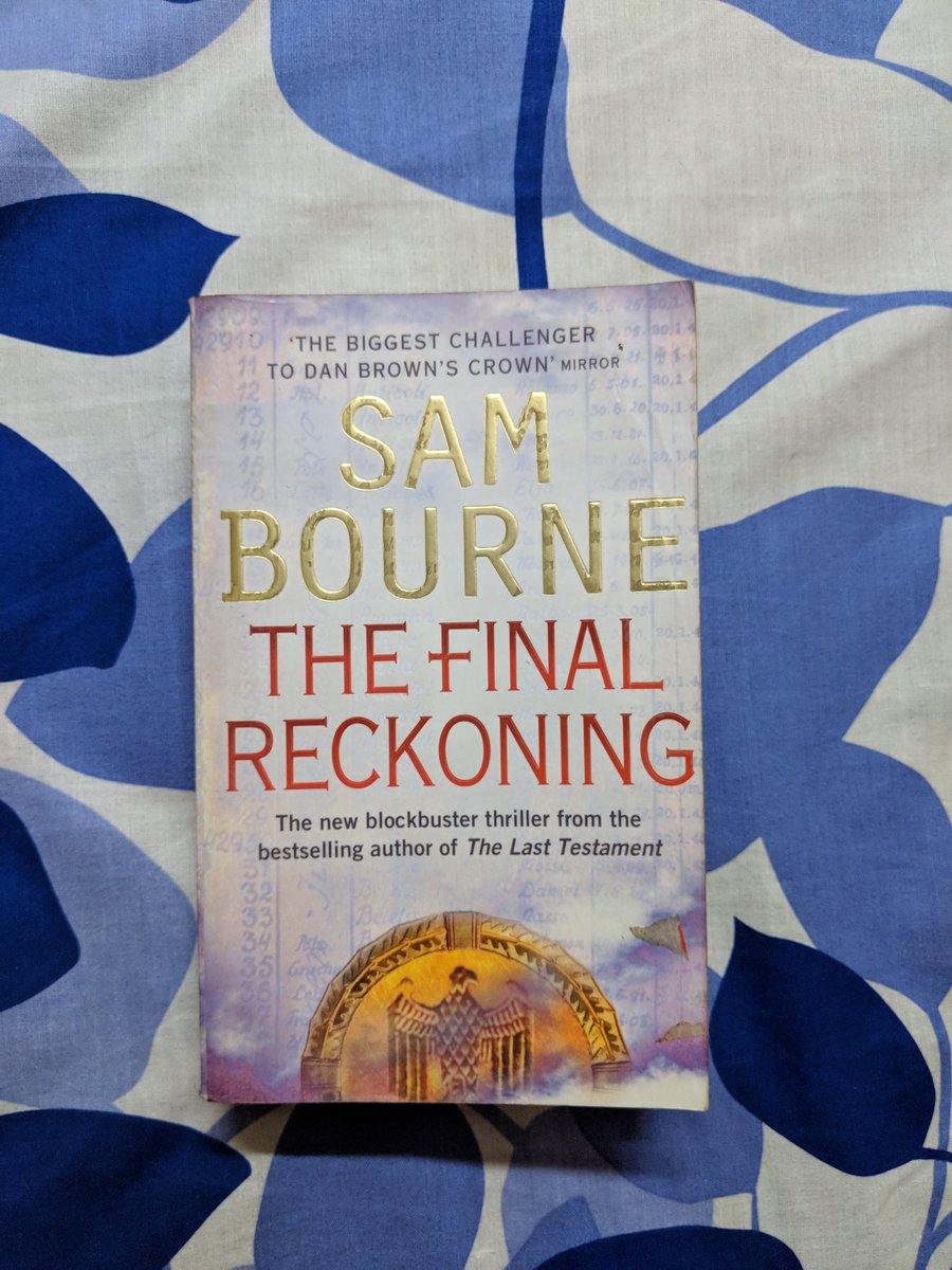 r31003's tweet photo. Done..!! Brilliantly written.. Intense and gripping! Must read @Freedland 
Next read, #TheLastTestament https://t.co/h9pcd2qPN4
