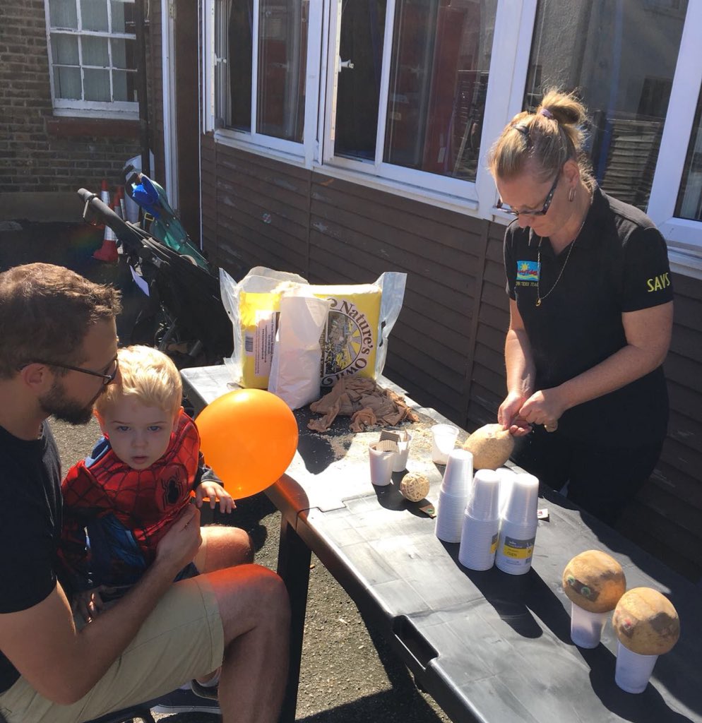 Dads Takeover Day at Shoebury Fire Station, families getting involved with <a href="/fatherhoodinst/">fatherhoodinst</a> promoting the benefits of dads reading to their children <a href="/ECFRS/">Essex Fire Service</a> talking to residents about home fire safety. <a href="/nickymizpah/">Nicky Evans</a> talking about volunteer opportunities <a href="/ABSSouthend/">A Better Start Southend</a> <a href="/savs_southend/">SAVS</a>