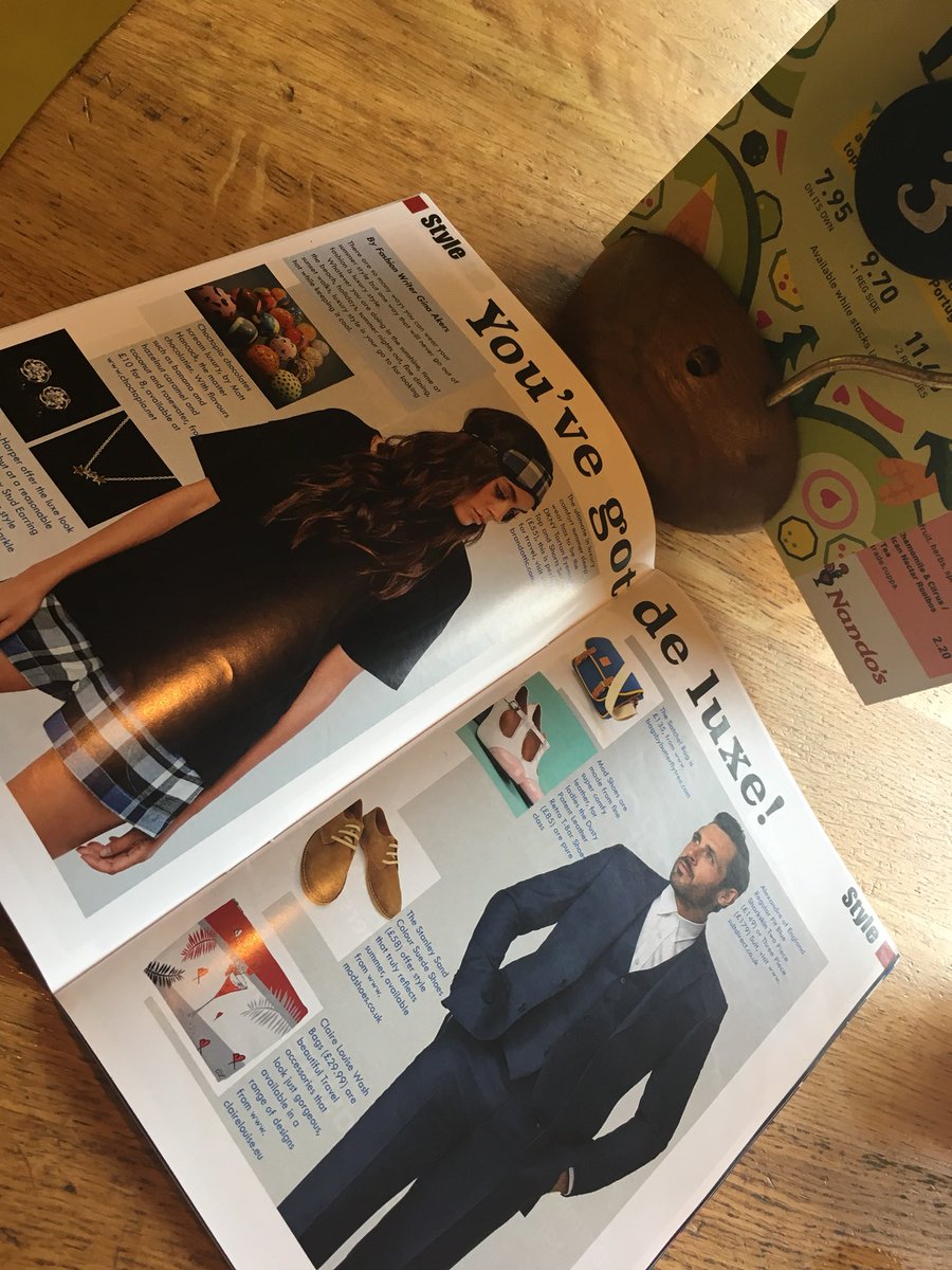 GinaAkers's tweet photo. When you pop in for a cheeky weekend @NandosUK &amp; see your @theocelotmag fashion pages 😀 @ButterflyTree1 @SuitDirect @modshoesuk @brandattic @donnakaran @JasmineHarperUK @ClaireLouiseH @Choc_topia #Deluxe #luxury #fashion #lifestyle #Accessories https://t.co/HN5gU1xDPe