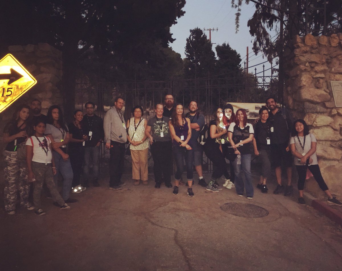 PBI_HQ's tweet photo. 👻💀🎃Hikers night #4 survived a brilliant dowsing rod comminque with a female spirit &amp; a wave of overwhelming sadness in 1 spot that made 1 of our hikers start crying. Join us next weekend for further explorations into the unknown! #hauntedhiking #GhostAdventures #ghosttour #hhn https://t.co/PqCRGM8rsB