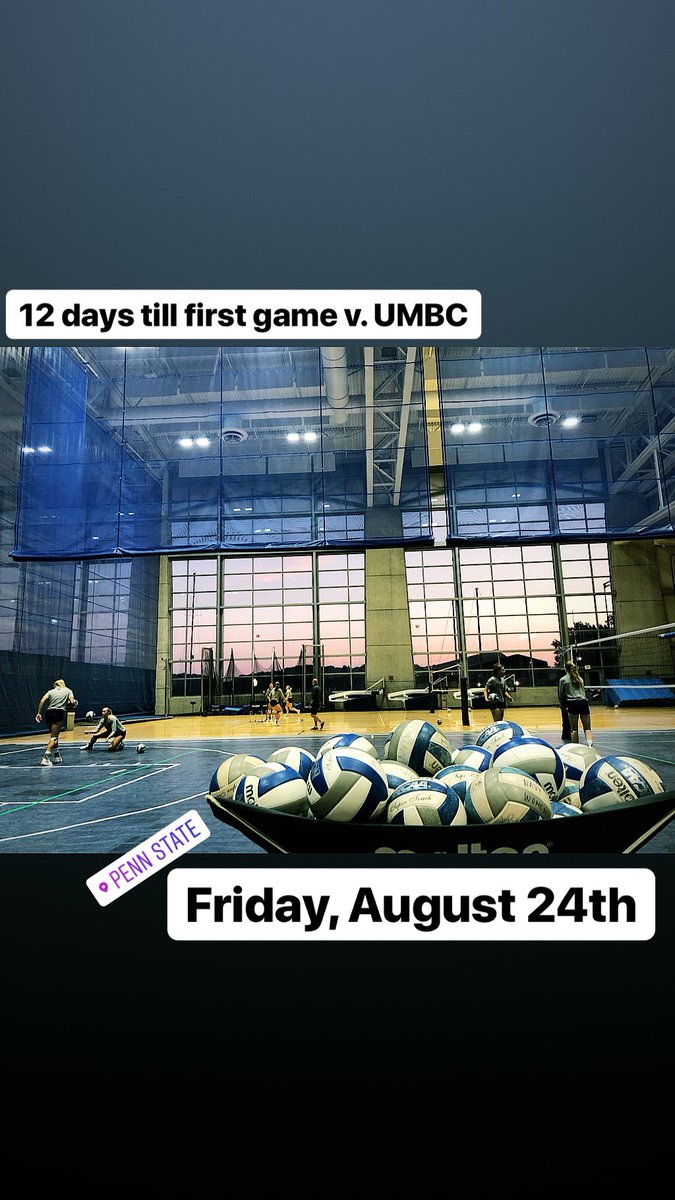 NavyVolleyball's tweet photo. 12 days!!! https://t.co/JjgIlEl4EY