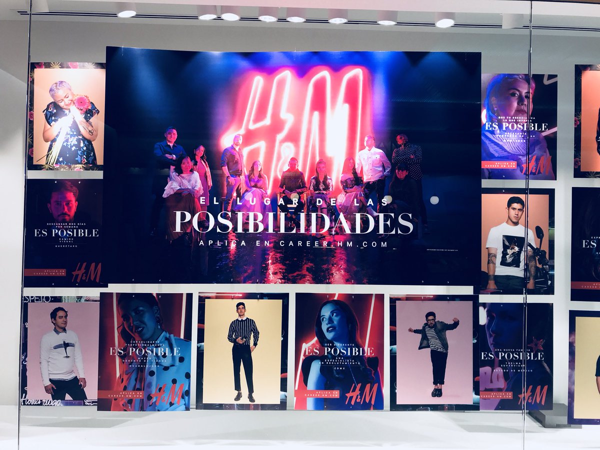 karinal78's tweet photo. Excelente campaña H&amp;M “El lugar de las posibilidades” #hmlovesmexico https://t.co/jczKSQiSfb