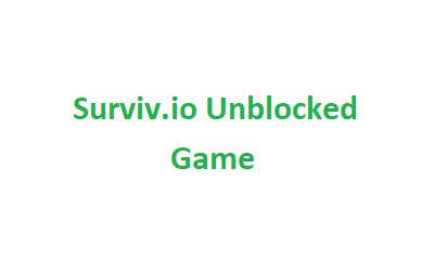 mopeiohack's tweet image. Surviv.io Unblocked Play mopeiohack.com/surviv-io-unbl…