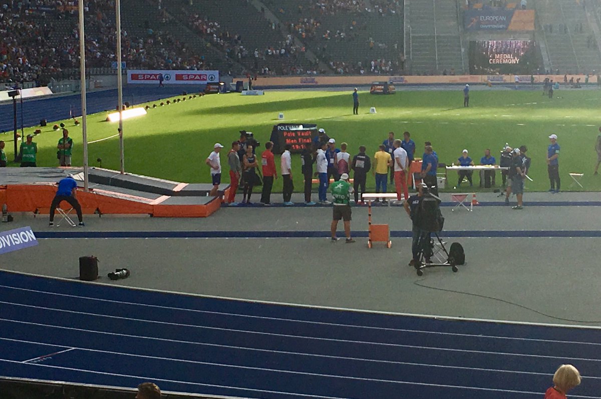 Teilnehmerfeld Vorwettkampf zum 14. NetAachen-Domspringen am 5.9.2018 #Berlin2018