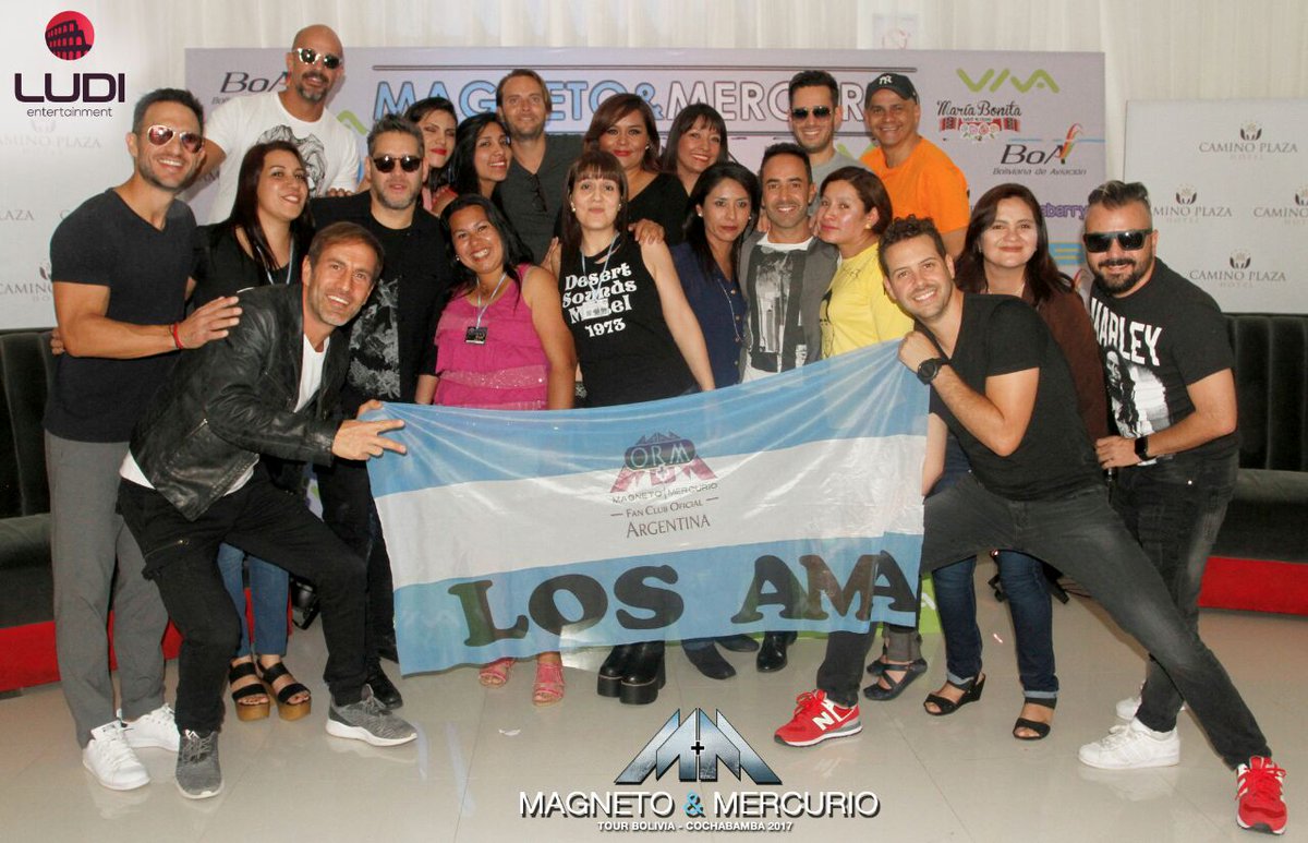 ORMArgentina's tweet photo. @MagnetoMercurio Hola! Adorados disfrutando de un hermoso sol.Esperándolos muy anciosas.#NoSeOlviden #LosAmamos Queremos #MyMEnArgentina @MauriSternMusic 🙌 https://t.co/hXsNYDcvZz