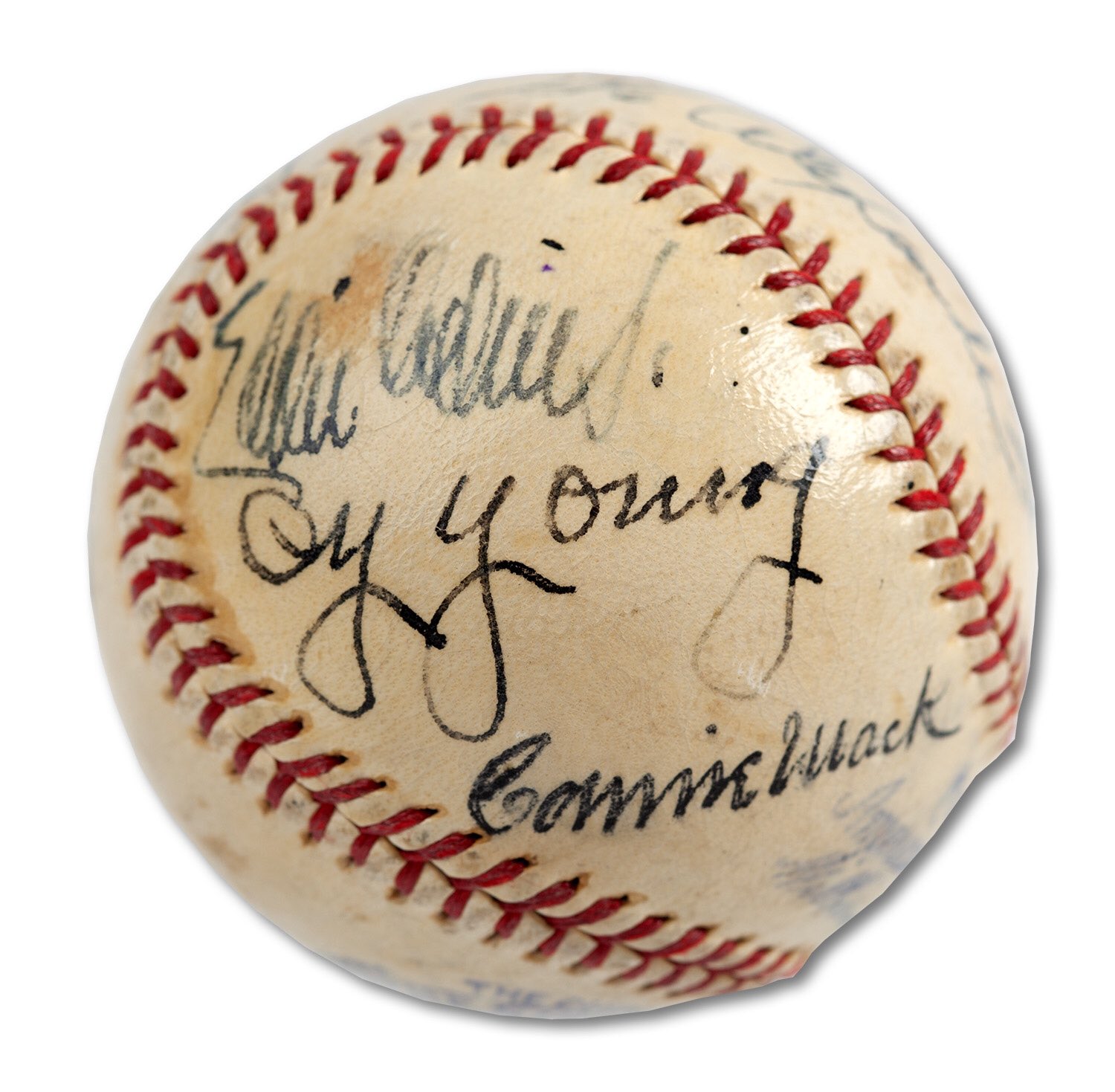 10;
This 1939 HOF multi-signed baseball broke the record for highes...