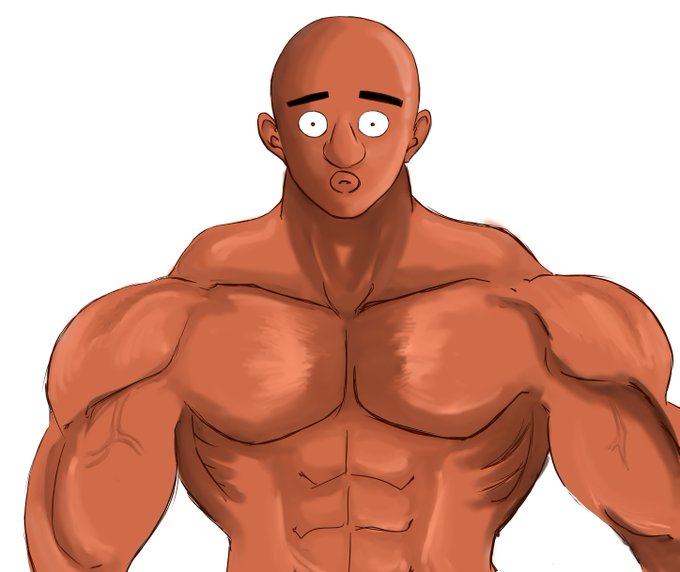 筋肉キャラのtwitterイラスト検索結果