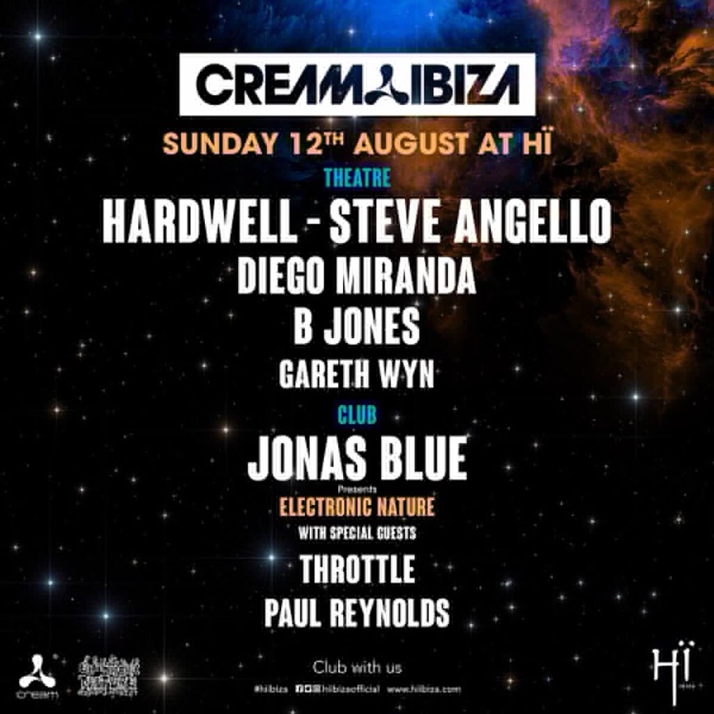Tonight Ibiza 🙌 <a href="/CreamIbiza/">Cream Ibiza</a> <a href="/hiibizaofficial/">Hï Ibiza</a>