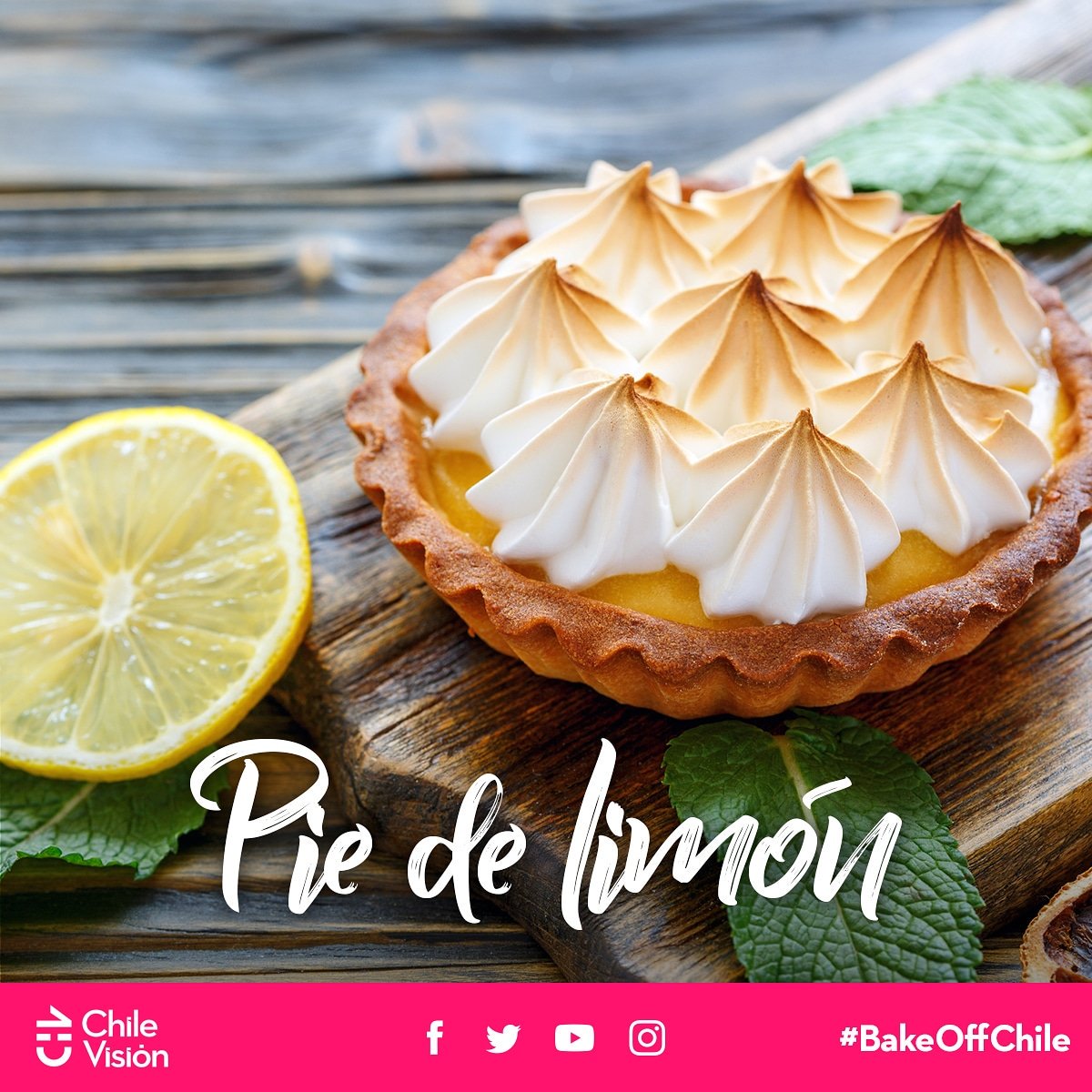 ¿Ya es hora del postre? Acá te dejamos una rica demostración de lo que viene este lunes en un nuevo capítulo de #BakeOffChile ❤️👏 ¿Cuántos amantes del pie de limón? 😍