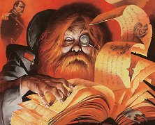 HairlessThoctar's tweet photo. Hey wotc staff friends, was Guff ever considered as a walker in Unstable? He's basically a silver border character already... #Vorthos #mtgust #mtgun3 https://t.co/2wgWEOKDdi