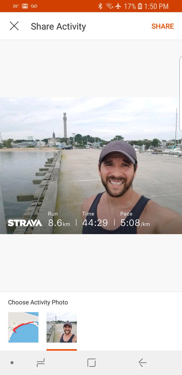 AlvaroP49736345's tweet photo. Vacations are great to lay back and have fun with our family but nothing tells you to leave your training behind! :) Quick run at Cape Cod! #FitnessWearables #marathon #Trainingmode #Run #5kplus #Crushingit10X https://t.co/4Dc4uakAA6