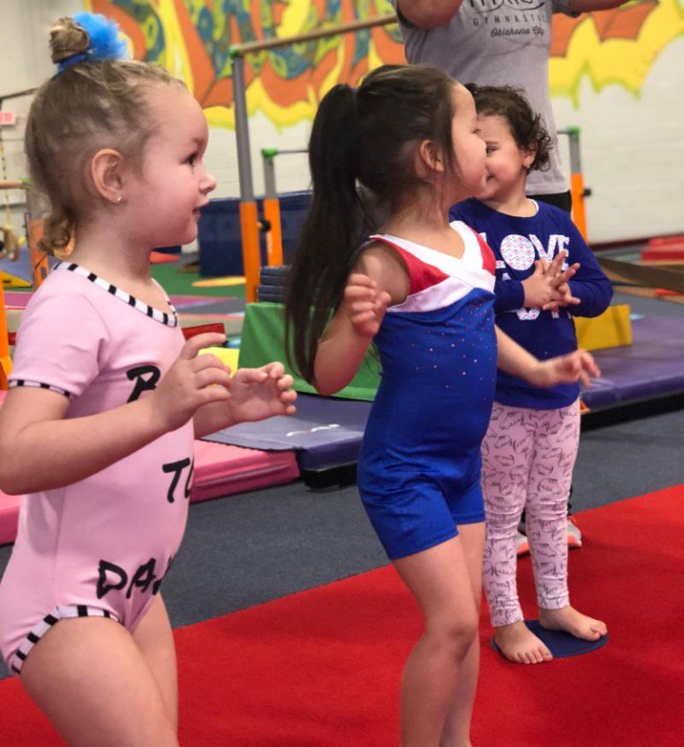 MetroGymOKC's tweet photo. Gymnastics starts soon!! https://t.co/vC2q3nAdTM https://t.co/7Uiu0t9kSZ