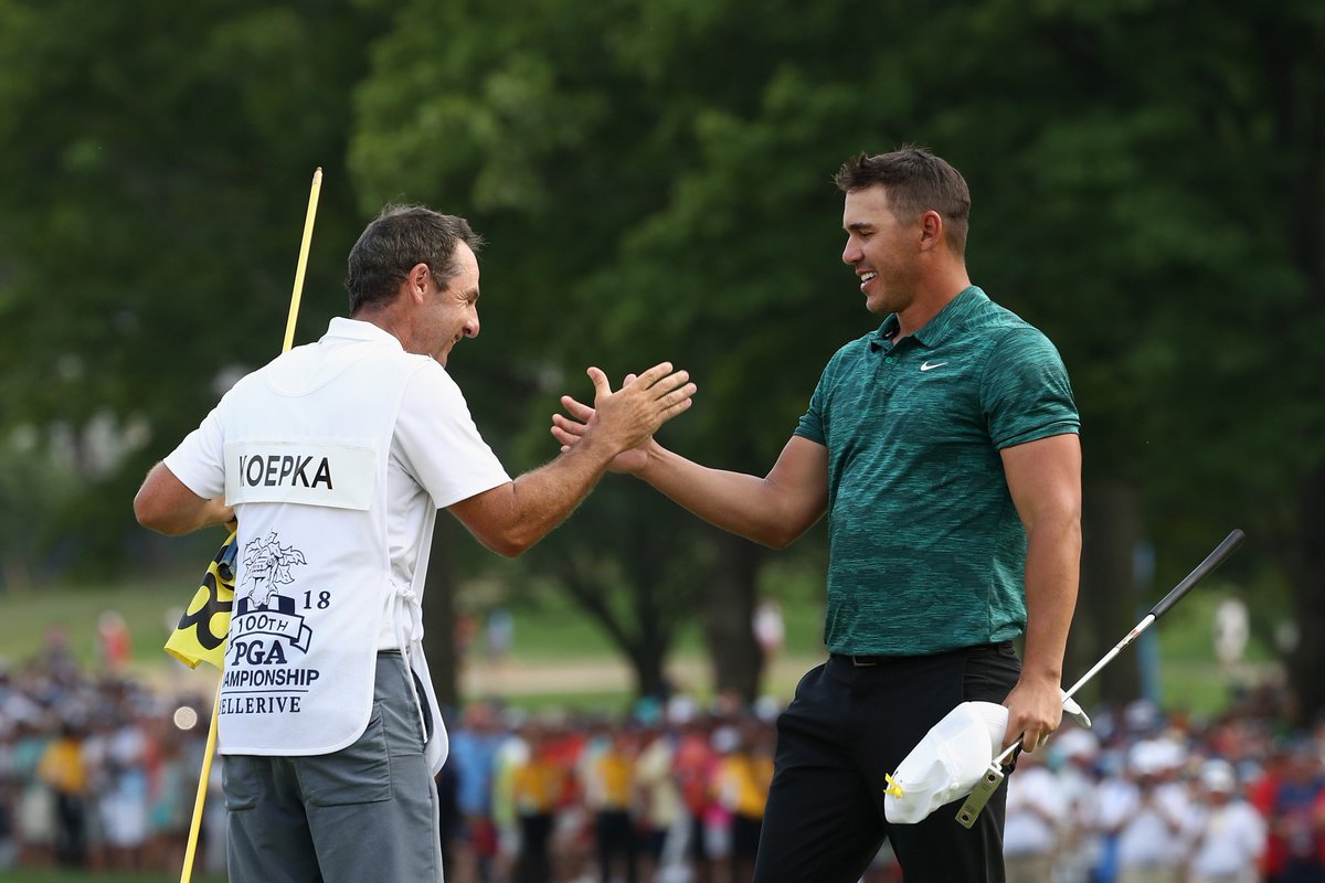 Three majors in two years, since 1990.

🏆🏆🏆 Woods
🏆🏆🏆 Harrington
🏆🏆🏆 Koepka

That's it.