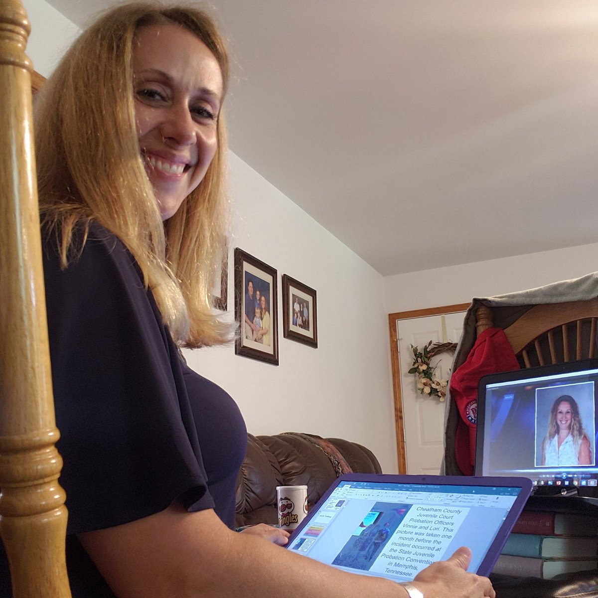 HudgensMolly's tweet photo. Special night sharing my testimony w/ @TippettsChapel in NC right from my home via 💻 !
Thank you to @EdwardEMoodyJr for the invitation &amp; @DerekJCominskie for helping with techology.
#carryingoutgodsmission
#hisstorynotmine
#682daysofborrowedtime
#sept282016
#ccsdtn
#mohstrong https://t.co/wp55KGkY88