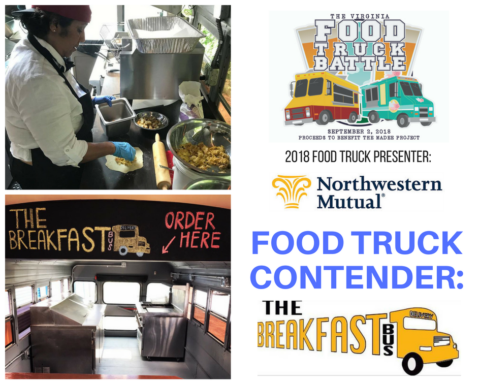 We are excited for The Breakfast Bus to be a contender at the #VAFoodTruckBattle!