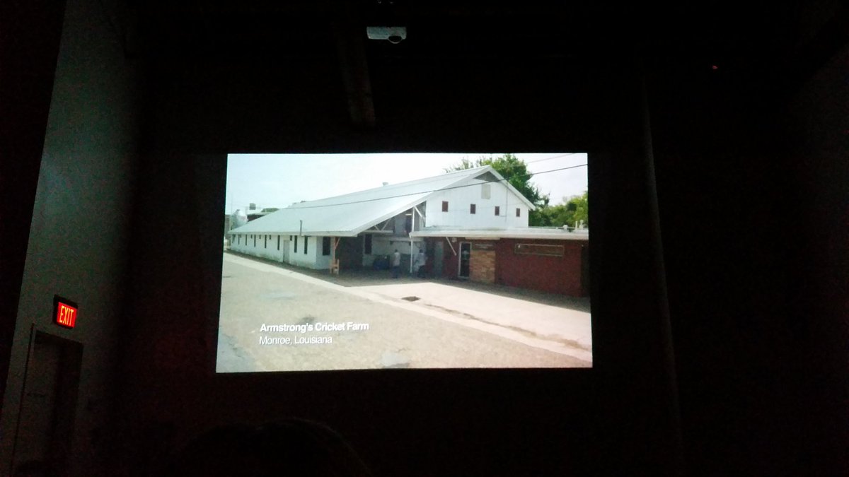 At <a href="/AthensCine/">Athens Ciné</a> for a screening of <a href="/BugsontheMenu/">Bugs on the Menu</a> with <a href="/EatingInsectsNA/">Eating Insects Athens</a>. Feat. <a href="/chapul/">Chapul</a> <a href="/JulieLesnik/">Julie Lesnik</a> @thebugchef @chirpschips <a href="/EntomoFarms/">Entomo Farms</a> <a href="/tiny_farms/">Tiny Farms</a> <a href="/AspireFG/">ASPIRE</a> and more. #EatingInsectsAthens