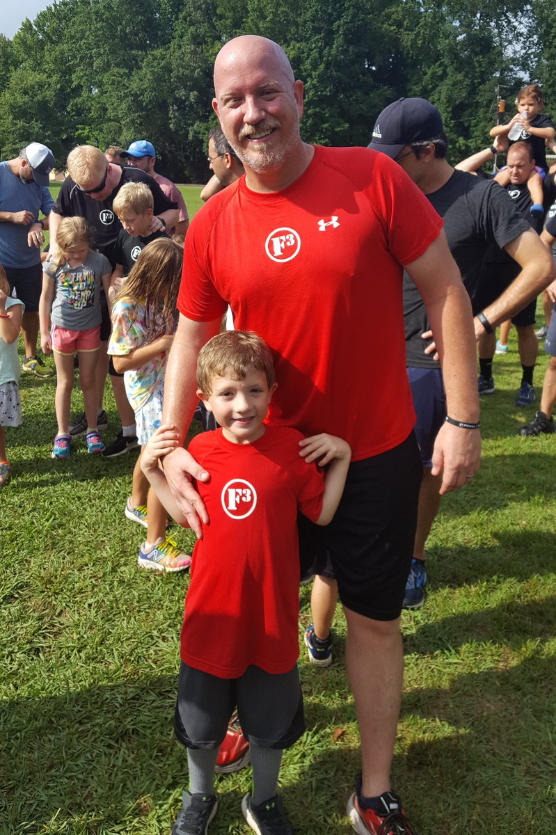 All smiles after #f3dadscamp workout