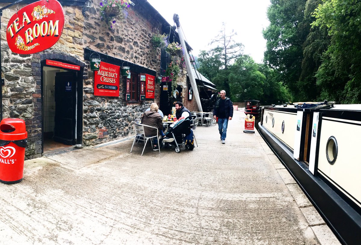 theboatstudio's tweet photo. What a fab ‘Open Boat’ today @LlangollenWharf many thanks to Neal for his wonderful hospitality. Also to @Arts_Wales_ @steffanjh @jameshedleyjohn for meeting with us on the journey! Border Bound part 1 is officially over! https://t.co/k5FMJn2CB3