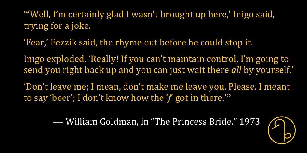 Happy Birthday American novelist, playwright, and screenwriter William Goldman (August 12, 1931- ) 