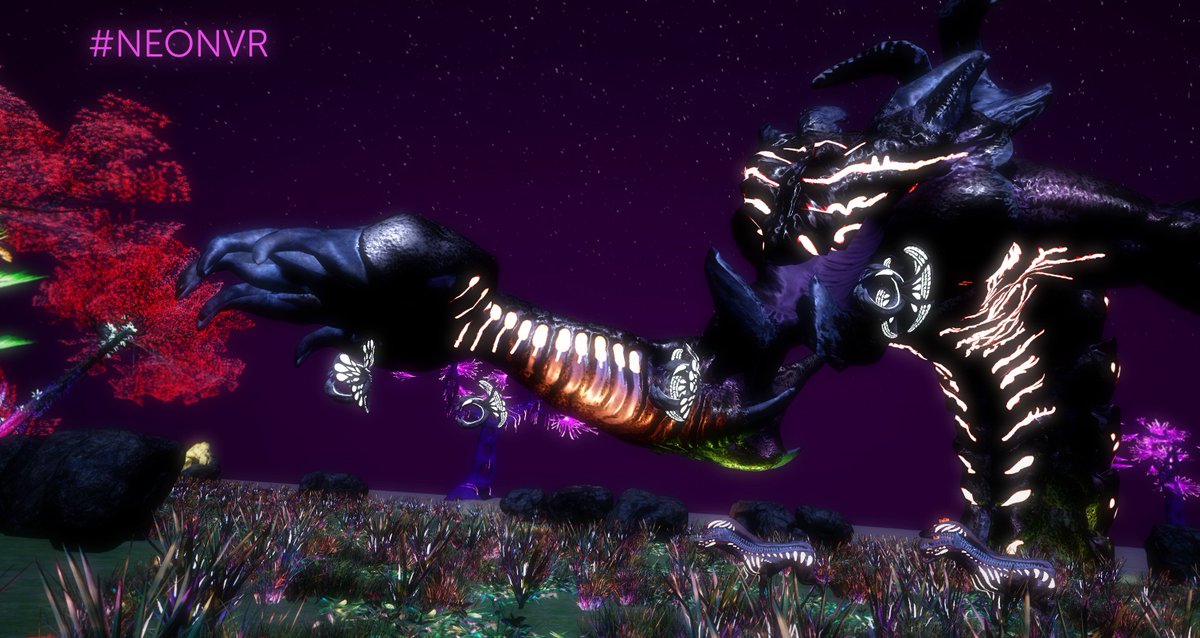 This big guy won't go down easily. Will you survive the night?
#neonvr #light #night #VirtualReality #UE4 #WIP #ComingSoon #VR #HTCvive #oculusgo