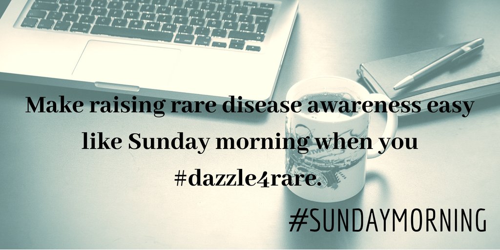 dazzle4rare's tweet photo. It can be "easy like #sundaymorning" when you follow the #dazzle4rare hashtag and #retweet tweets from @btrfly12 @hesaonlineorg @PTENFoundation @AnnaWerrun and other's participating in this week until the 18th August. https://t.co/NK8dQ0QQf9